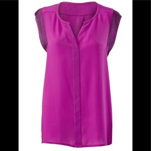 Fuschia CAbi Campo blouse, EUC